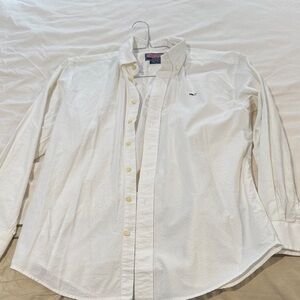 Vineyard Vines White Button Down Shirt
